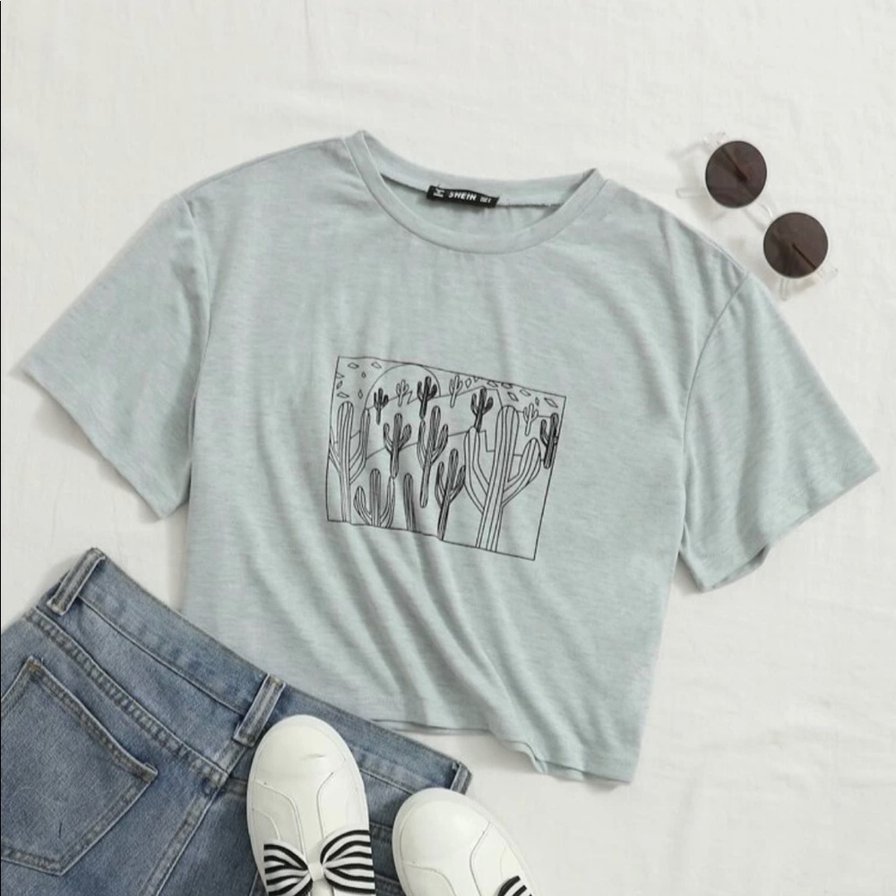 shein crop top